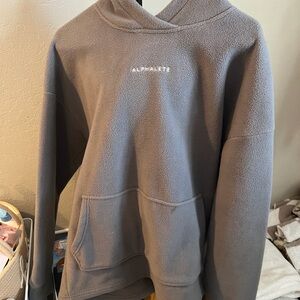 Alphalete Men's Gray Hoodie